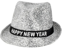 Aperçu: Chapeau de fête à paillettes Happy New Year