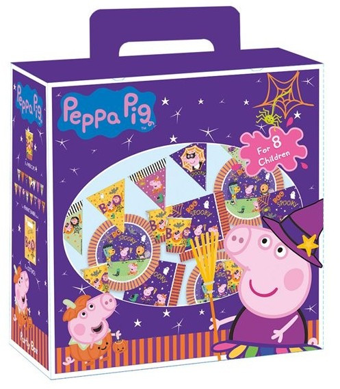 Peppa Pig Halloween party set