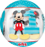 Orbz Ballon Mickey Mouse 1.Geburtstag