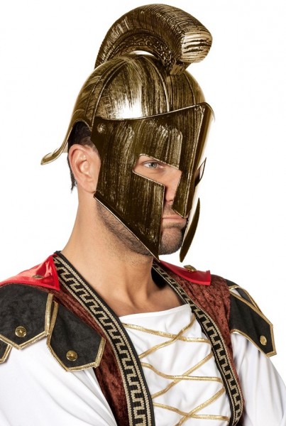 Goldener Gladiatoren Helm