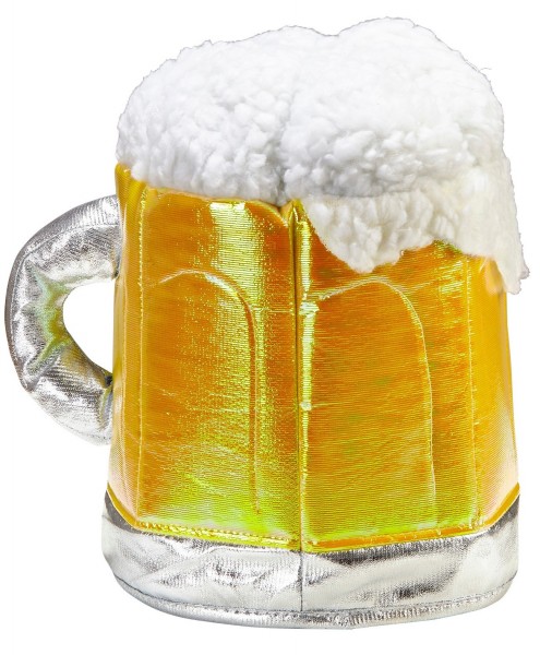 Foamy beer mug party hat