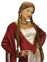Parrucca medievale per donna