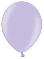 10 party star metallic balloons lavender 30cm