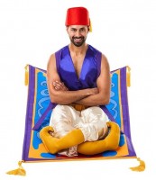 Voorvertoning: Aladdin op tapijt herenkostuum