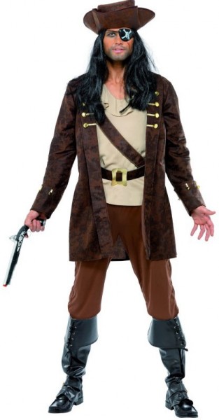 Piratkaptajn Ricardo mænds kostume