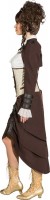 Oversigt: Steampunk nederdel i brun