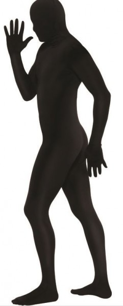 Morphsuit with fanny pack black