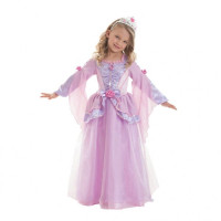 Vista previa: Vestido princesa romántico rosa-violeta