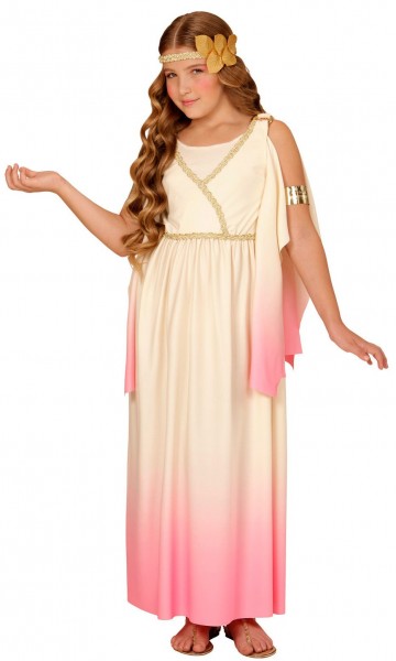 Griekse godin Rosalie kostuum voor kinderen