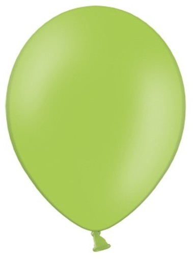 50 Partystar Luftballons apfelgrün 30cm