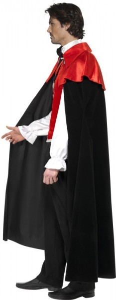 Costume homme Dracula longue cape 2