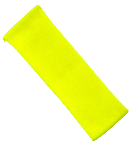 Neonowa opaska Kathy z lat 80. w kolorze żółtym