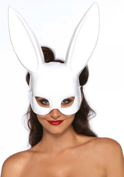 Masque de lapin blanc Melissa