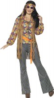 Voorvertoning: Flower Power Hippie dames kostuum