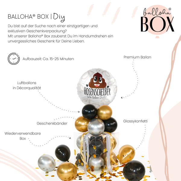 Balloha Geschenkbox DIY Hosenscheißer XL 3