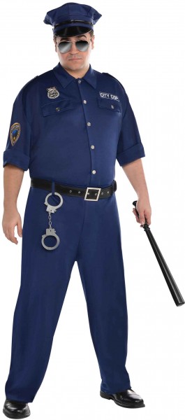 Disfraz de policía Hannes para hombre 2