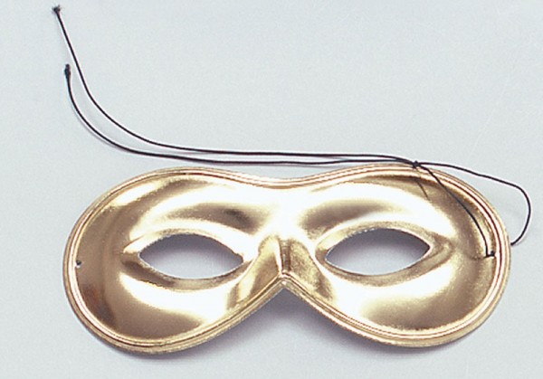 Goldene Domino Maske