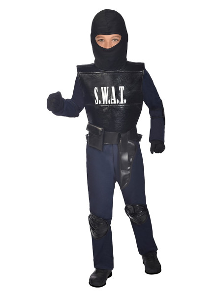 SWAT agent kinderkostuum deluxe