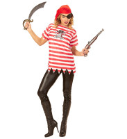 Vista previa: Disfraz de pirata niña Nina