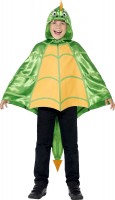 Preview: Green children's dragon cape