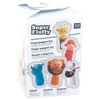 Super Fluffy Knete Fingerpuppen Set