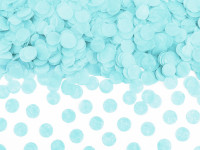 Oversigt: Partimalimal konfetti isblå 15g