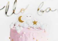 5 cake candles small star
