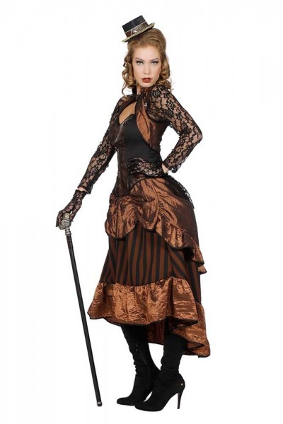 Steampunk Lady Melinda kostuum 5