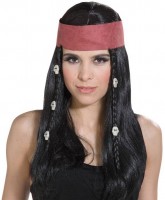 Preview: Pirate wig with bandana