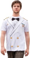 Vista previa: Camiseta de hombre con uniforme de capitán
