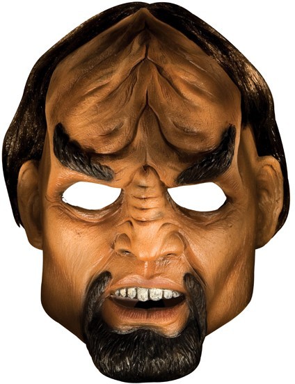 Masque Worf Star Trek