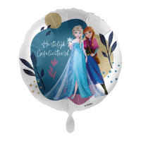 Anna und Elsa Geburtstagsgrüße Ballon -DUT