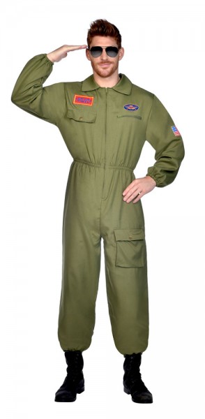 Navy Kampfpilot Kostüm für Herren 3