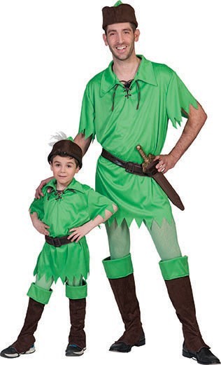Sagahjälten Peter Pan kostym 3