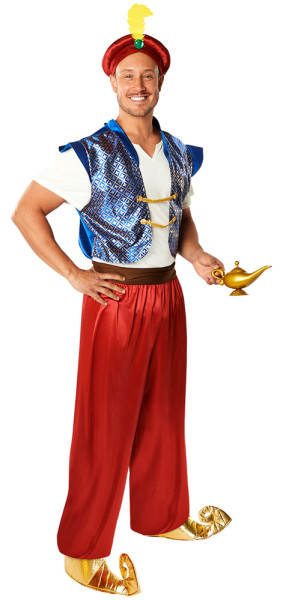 Aladdin sprookje herenkostuum