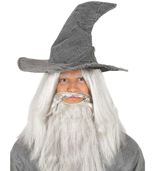 Wizard hat for children grey