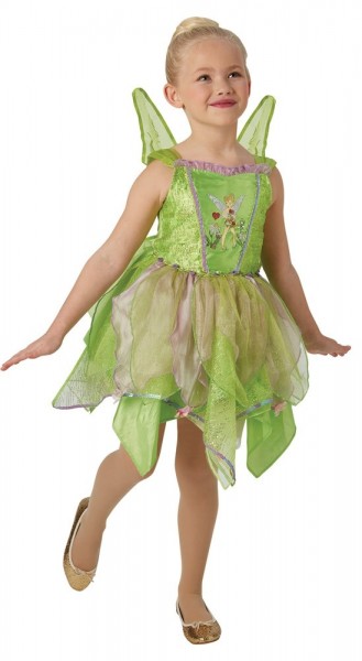 Green Tinkerbell kids costume