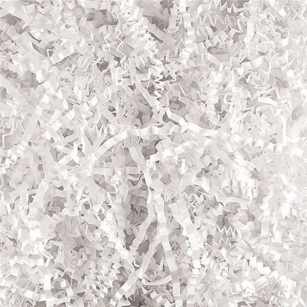 Confettis en papier de soie blanc 56g
