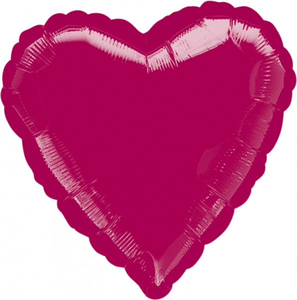 Heart balloon Fairytale blackberry 46cm