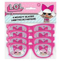 4 LOL briller til overraskelsesfest