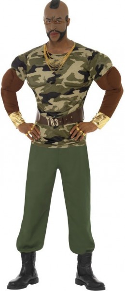 Camouflage Mr T A-Team Costume