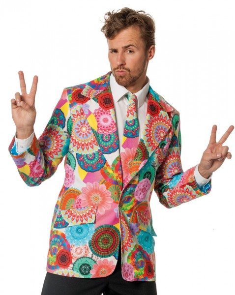 Love & Peace Jacket With Tie