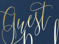 Preview: Guest book Precious Moments royal blue