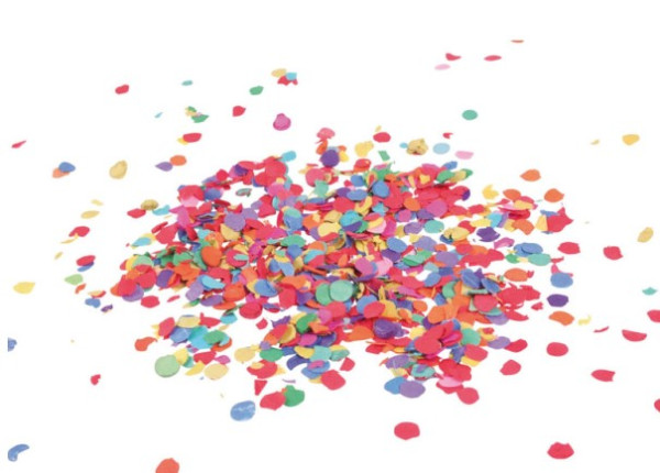 Colorful confetti fun 500g