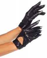 Biker gloves with claws