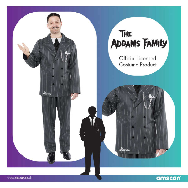 Gomez Addams Family Kostüm für Herren 7