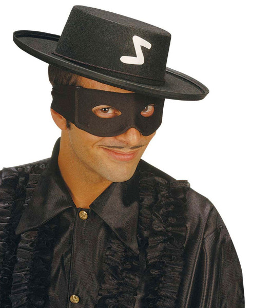 Maschera bandito Zorro Deluxe