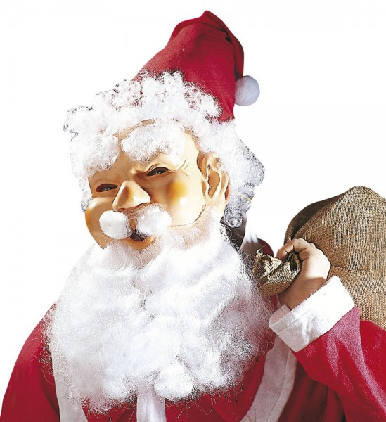 Felice maschera di Babbo Natale