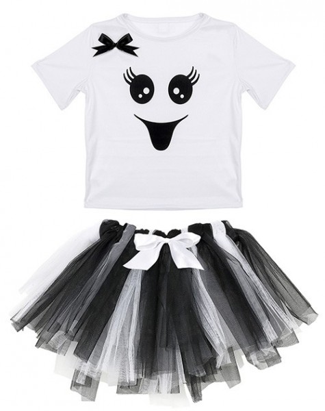 Sweet ghost costume for kids 3