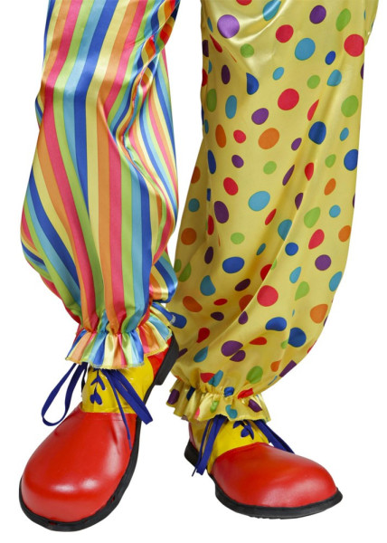Kleurrijke buggy-clownschoenen 2